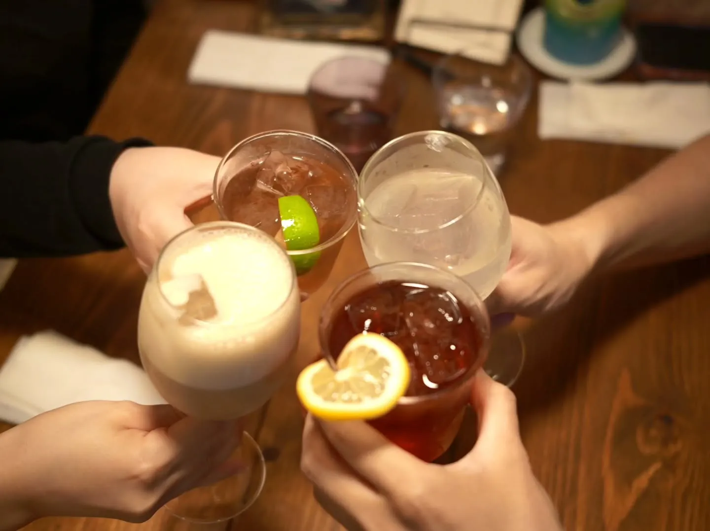 家族で乾杯🌙