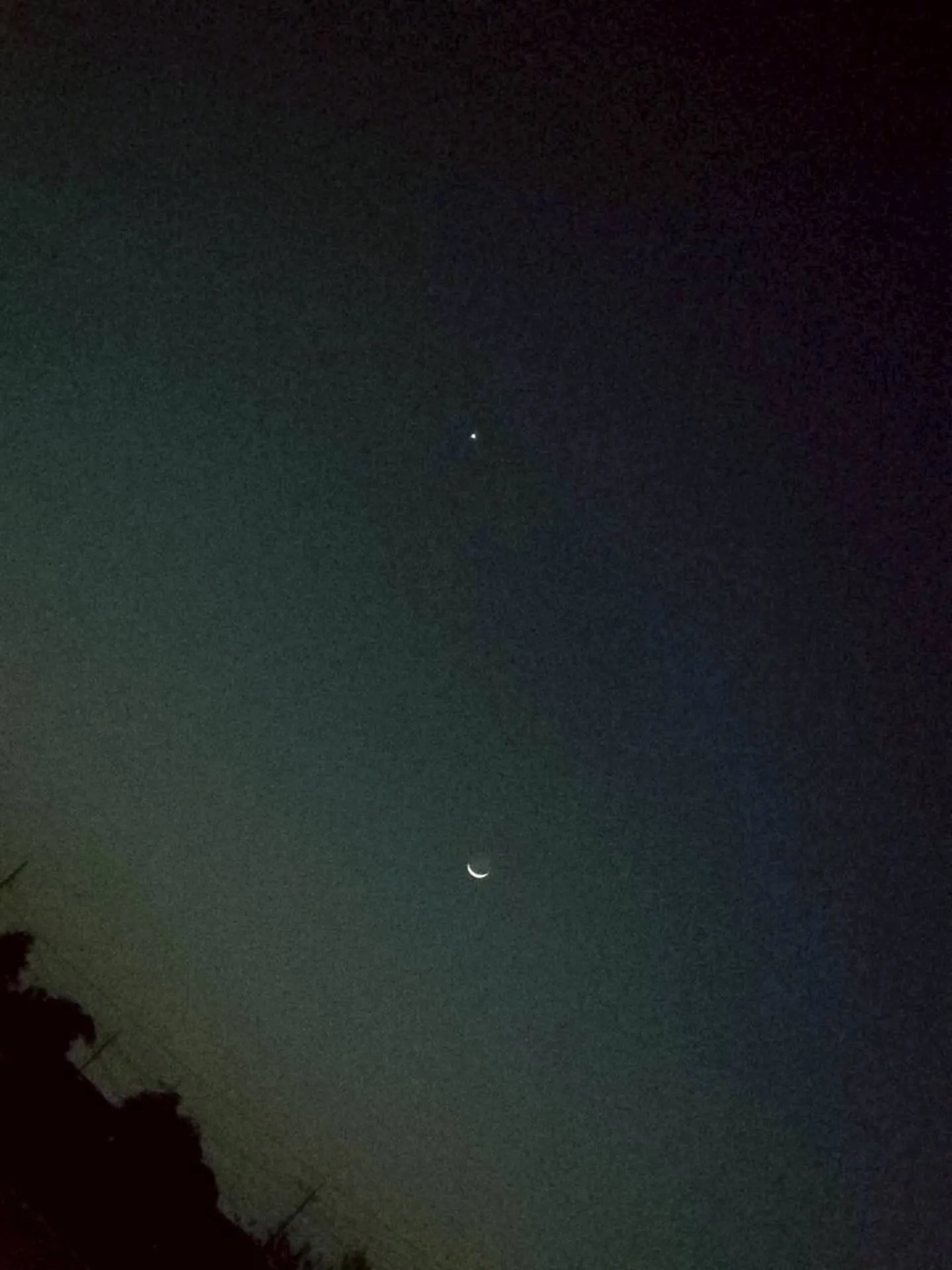 【月と飛行機🌙】